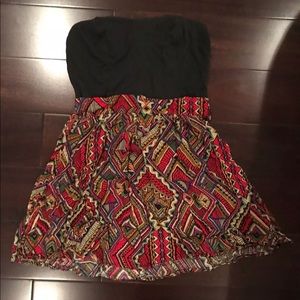 Aztec mini dress